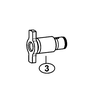 Đầu gắn khẩu bulong dùng cho máy khoan pin Dewalt DCF815S2-KR - No.3 N091170
