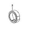 Nam châm Stator dùng cho máy khoan pin Dewalt DCF830L2-KR - No.2 N109432