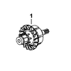 Rotor nguyên bộ dùng cho máy khoan pin Dewalt DCF880L2-KR - No.1 N149721