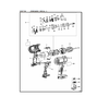 Nút đảo chiều máy khoan Dewalt DCD734, DCD771, DCD776 - No.3 N151983