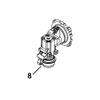 Bộ Stator máy cắt rung Dewalt DWE315K - No.8 N341719