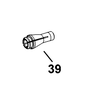 Đầu kẹp dùng cho máy mài thẳng Dewalt DWE886S/P/T - No.39 N382457