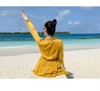 Đầm Maxi Voan Tơ Vàng 4 Tầng DM333