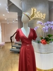 Đầm Dạ Hội Satin Cột Ngực DDH762