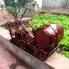Ngựa kéo xe trang trí