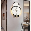 đồng hồ treo tường gấu Panda