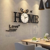 Đồng hồ treo tường phòng khách đẹp CL014 - Home