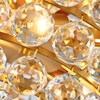 DIAMOND LIGHTING ĐÈN CHÙM PERICLES PHA LÊ HIỆN ĐẠI VÀNG TRẮNG - DCHD 110K