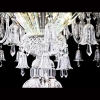 DIAMOND LIGHTING ĐÈN CHÙM NẾN PHA LÊ  ĐẲNG CẤP CỔ ĐIỂN TRẮNG - CN 08C