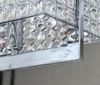 DIAMOND LIGHTING ĐÈN CHÙM BASIL PHA LÊ HIỆN ĐẠI BẠC TRẮNG - DCHD 1111H