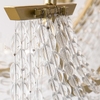 DIAMOND LIGHTING ĐÈN CHÙM HADRIAN PHA LÊ CỔ ĐIỂN VÀNG TRẮNG - DC 1100L