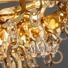 DIAMOND LIGHTING ĐÈN CHÙM CAETANO HỢP KIM HIỆN ĐẠI VÀNG TRẮNG - DCHD 1100U