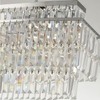DIAMOND LIGHTING ĐÈN CHÙM LIEBER PHA LÊ HIỆN ĐẠI BẠC TRẮNG - DCHD 1100G