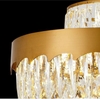 DIAMOND LIGHTING ĐÈN CHÙM ALICIA PHA LÊ HIỆN ĐẠI VÀNG TRẮNG - DCHD 1200G