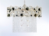 DIAMOND LIGHTING ĐÈN CHÙM PHA LÊ SERIPS HIỆN ĐẠI VÀNG ĐEN - DCSR 931