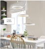 đèn thả vòng led nhẫn thả bàn ăn