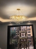 Diamond Lighting Đèn chùm pha lê Serip Dài Hiện Đại Vàng - DL 991A