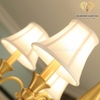 Diamond Lighting Đèn chùm đồng cao cấp trắng vàng - DCC320