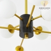 Diamond Lighting Đèn chùm hiện đại trắng đen - DCH090