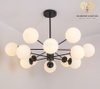 Diamond Lighting Đèn chùm hiện đại trắng đen - DCH101