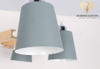 Diamond Lighting Đèn chùm thân gỗ chụp sắt nhiều màu - DCH170