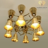 Diamond Lighting Đèn chùm hiện đại vàng đen - DCH290