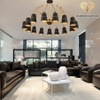 Diamond Lighting Đèn chùm hiện đại đen vàng - DCH390