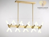 Diamond Lighting Đèn chùm hiện đại trắng vàng - DCH401/20B