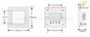 ĐÈN LED CẢM BIẾN CẦU THANG HIỆN ĐẠI LED095