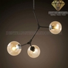 Diamond Lighting Đèn chùm hiện đại vàng đen - DCH 001