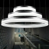 đèn thả bàn ăn hình led ring 3 vòng