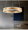 đèn led 1 vòng xi đồng thả bàn ăn