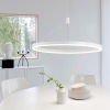 đèn thả bàn ăn hiện đại - đèn thả vòng led nhẫn