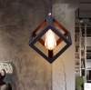 Đèn trang trí cafe thả khối vuông DTCF400