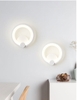 đèn led hiện đại đầu giường phòng ngủ