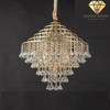 DIAMOND LIGHTING ĐÈN CHÙM MATEO PHA LÊ TÂN CỔ ĐIỂN VÀNG TRẮNG - DC 110Q