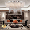 DIAMOND LIGHTING ĐÈN CHÙM MILA HỢP KIM NGANG HIỆN ĐẠI TRẮNG - DC 110E