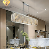 DIAMOND LIGHTING ĐÈN CHÙM BASIL PHA LÊ HIỆN ĐẠI BẠC TRẮNG - DCHD 1111H