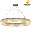 DIAMOND LIGHTING ĐÈN CHÙM ARISTOS PHA LÊ HIỆN ĐẠI BẠC TRẮNG - DCHD 1111I