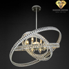 DIAMOND LIGHTING ĐÈN CHÙM ADRINUS PHA LÊ HIỆN ĐẠI VÀNG TRẮNG - DCHD 1200E