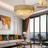 DIAMOND LIGHTING ĐÈN CHÙM CALLIOPE PHA LÊ HIỆN ĐẠI VÀNG TRẮNG - DCHD 1100I