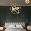 DIAMOND LIGHTING ĐÈN CHÙM ADRINUS PHA LÊ HIỆN ĐẠI VÀNG TRẮNG - DCHD 1200E