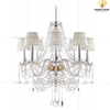 DIAMOND LIGHTING ĐÈN CHÙM PHA LÊ CAO CẤP TÂN CỔ ĐIỂN VÀNG TRẮNG - DC 1761