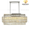 DIAMOND LIGHTING ĐÈN CHÙM LIEBER PHA LÊ HIỆN ĐẠI BẠC TRẮNG - DCHD 1100G