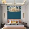 DIAMOND LIGHTING ĐÈN CHÙM HALVAR PHA LÊ TÂN CỔ ĐIỂN VÀNG TRẮNG - DC 1100Q