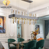 DIAMOND LIGHTING ĐÈN CHÙM BELLARIA PHA LÊ HIỆN ĐẠI VÀNG TRẮNG - DCHD 1111K