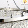 DIAMOND LIGHTING ĐÈN CHÙM ARISTOS PHA LÊ HIỆN ĐẠI BẠC TRẮNG - DCHD 1111I