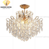 DIAMOND LIGHTING ĐÈN CHÙM SANDER PHA LÊ HIỆN ĐẠI VÀNG TRẮNG - DCHD 044N