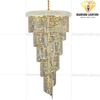 DIAMOND LIGHTING ĐÈN CHÙM ODYSSEUS  PHA LÊ TÂN CỔ ĐIỂN VÀNG TRẮNG - DCTT 110B