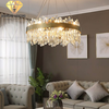 DIAMOND LIGHTING ĐÈN CHÙM PAIMAN PHA LÊ HIỆN ĐẠI VÀNG TRẮNG - DCHD 110F